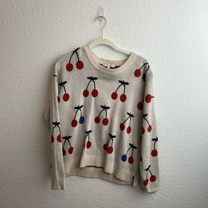 Madewell Cherry Sweater